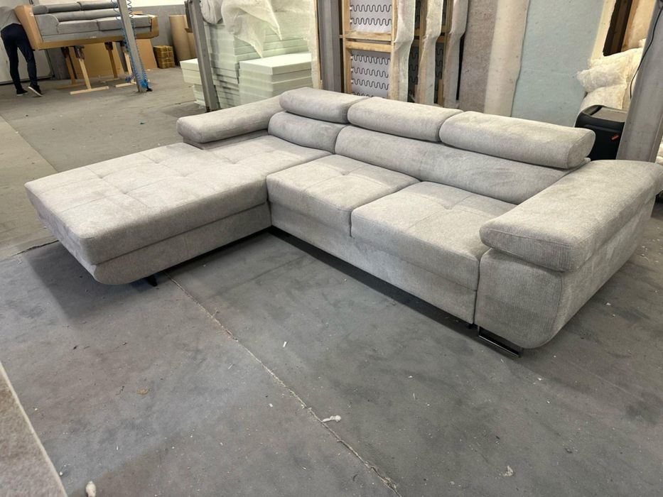 Narożnik z funkcją spania I pojemnikiem szybka realizacja