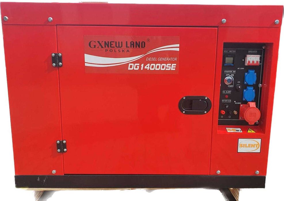 Generator prądotwórczy DG14000SE Diesel Polska 12.5 kva 10 kw nowe !