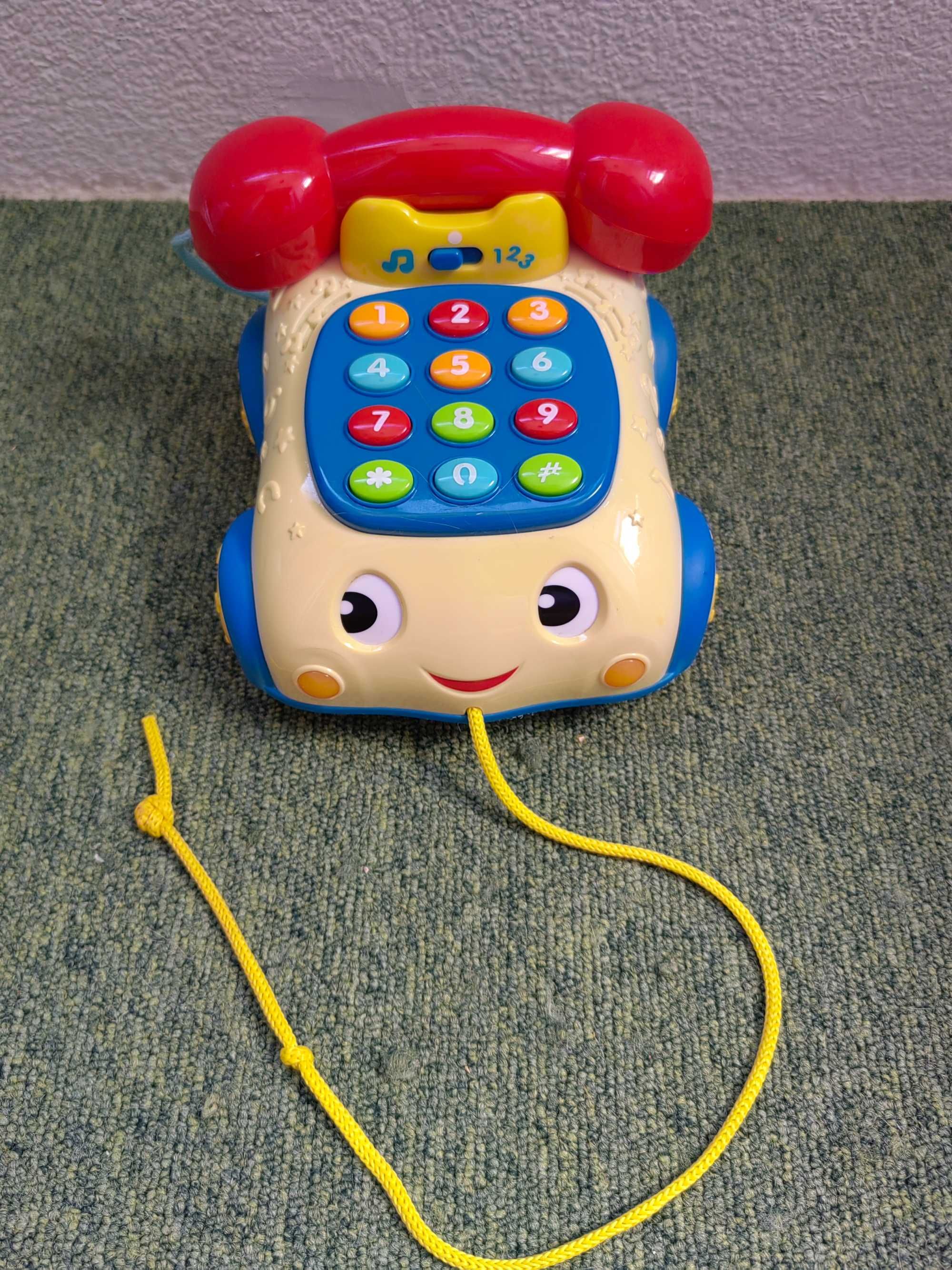 Telefone carrinho teclado numérico de 0 a 9 +12