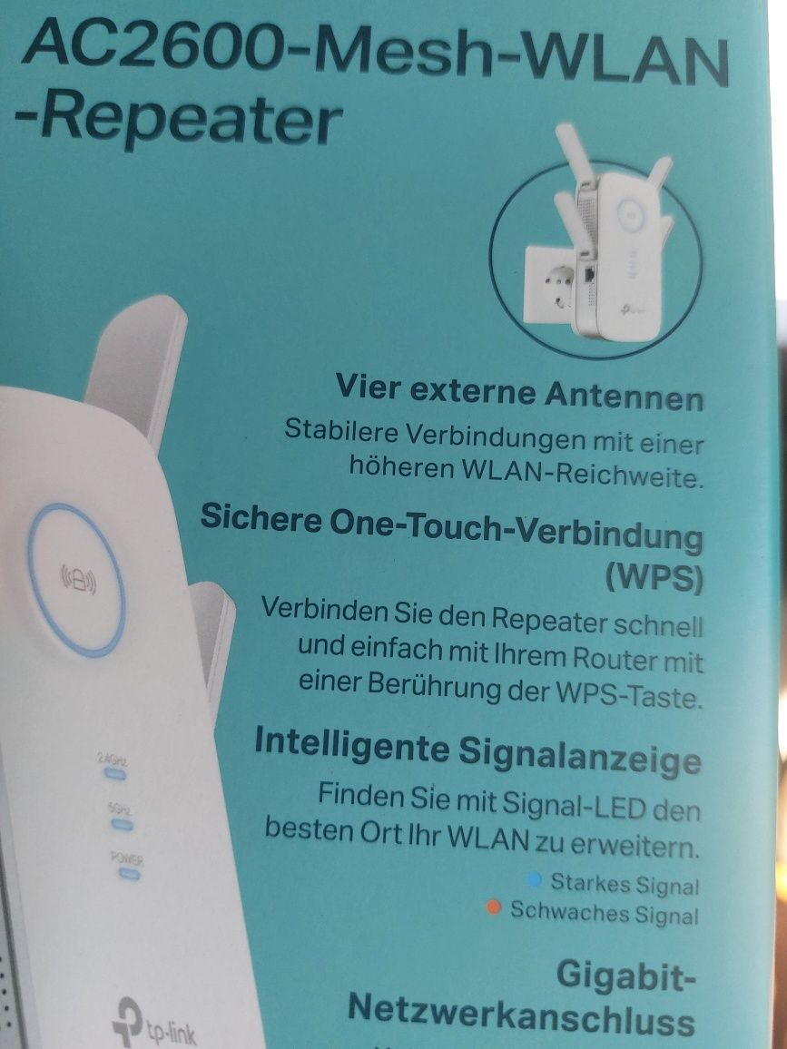 Wzmacniacz Wi Fi Re 655.