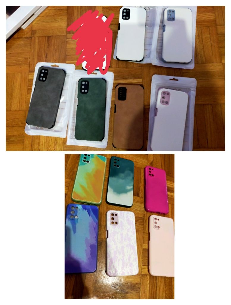 Zestaw 12 etui do telefonu Oppo A72