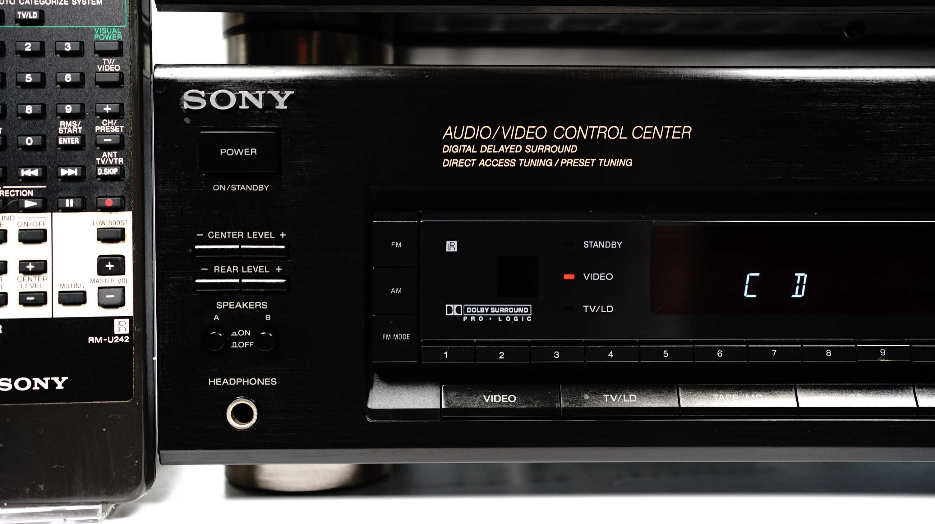Amplituner 5.0 Sony STR-D515 + odtwazracz CD CDP-397 wieża