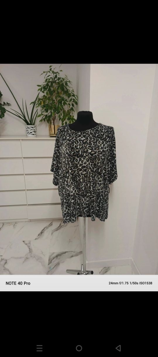 Bluzka nietoperz cekiny XXxl