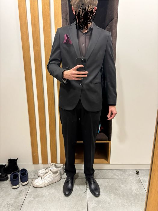 Garnitur na studniowke czarny 183cm 88 kg