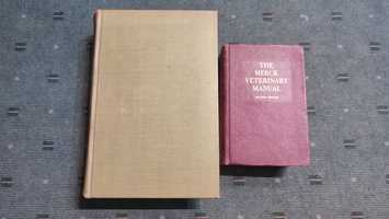 2 livros antigos de Medicina Veterinária - Idioma inglês