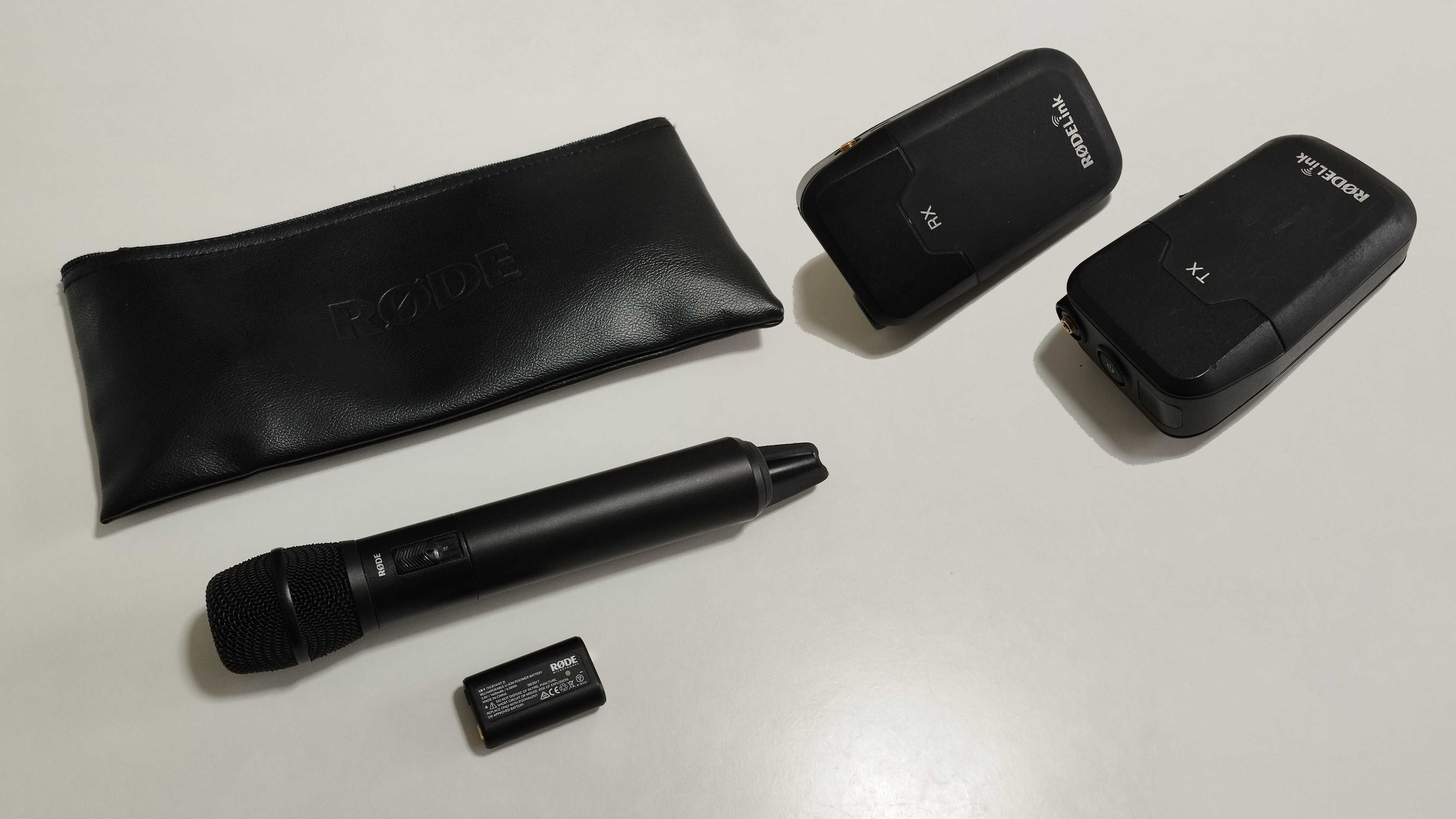 Rode Filmmaker Kit + Mikrofon reporterski Rode Link TX-M2
