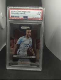 Raheem Sterling 2018 panini prizm psa 9