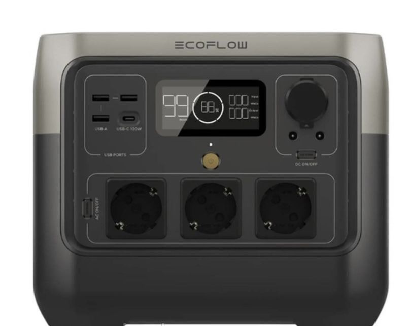 Портативна зарядна станція EcoFlow RIVER 2 Pro 768Wh, 800W