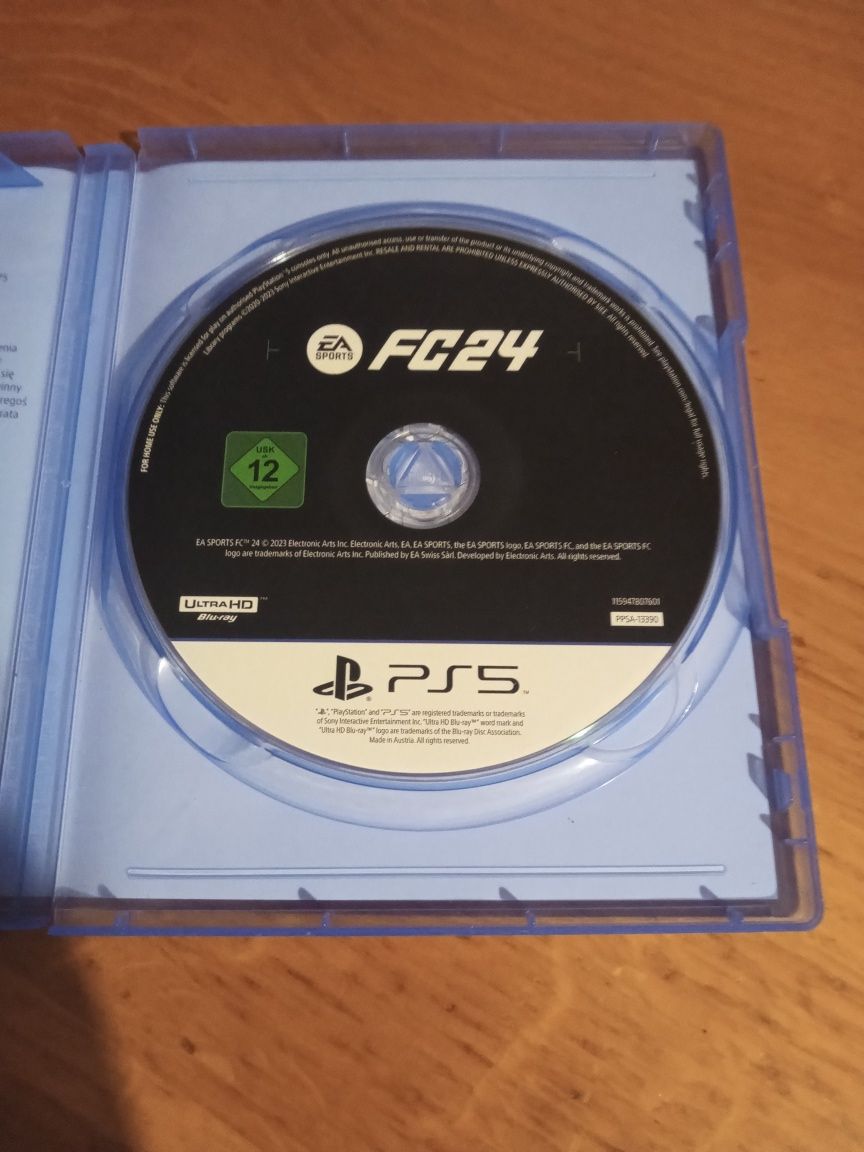 EA 24 FC PlayStation 5.Polska wersja głosowa.