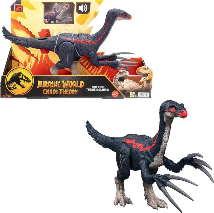Динозавр Теризинозавр Jurassic World Therizinosaurus Dinosaur Figure