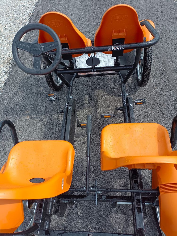 Berg Gokart na pedały - 4 osobowy do 225kg