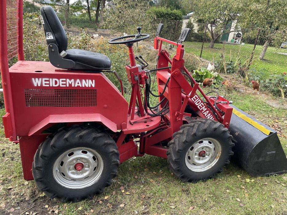 Miniładowarka Weideman 3543 ladowarka koparka