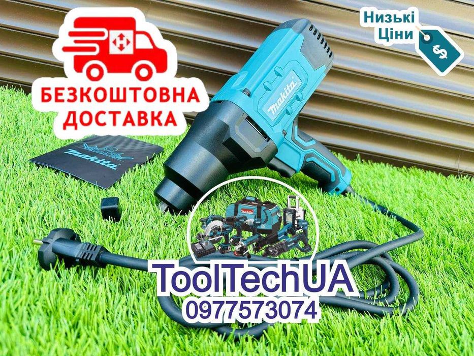 Гайковерт в розетку Електричний Makita MLEA04 Потужність 1000Nm 1/2