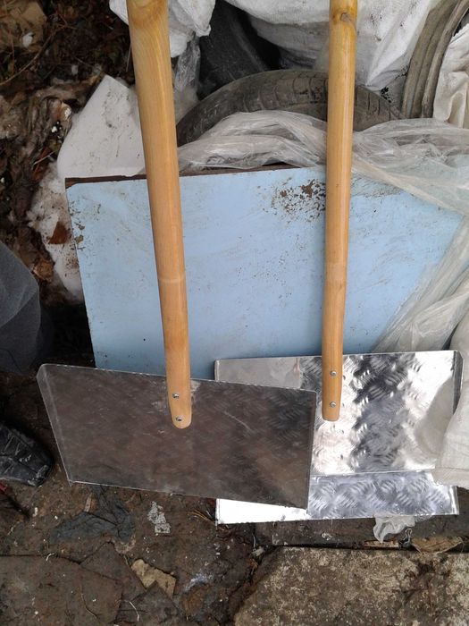 Лопата дюралева снігова 400х500х2мм  - садовий інвентар