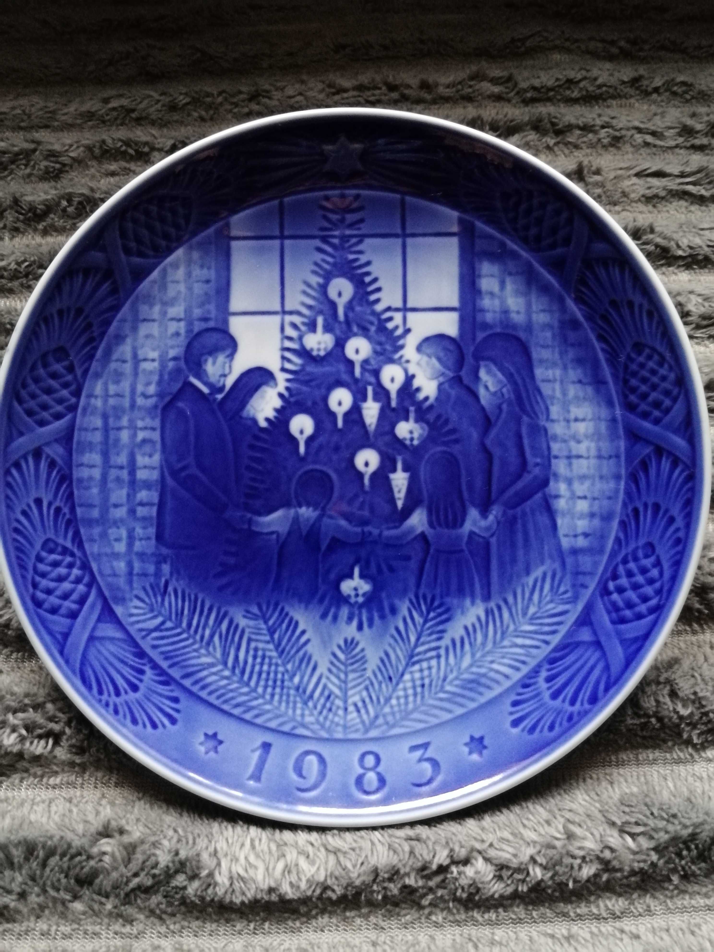 Talerze świąteczne Royal Copenhagen