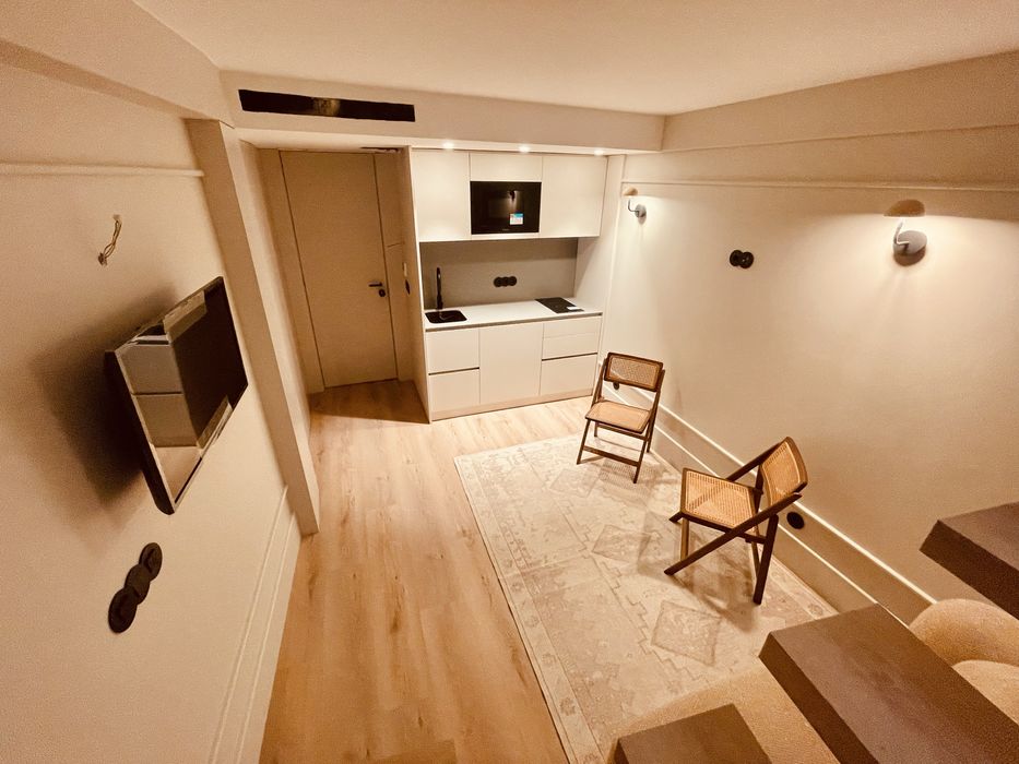 T1 duplex de luxo no centro histórico de Braga