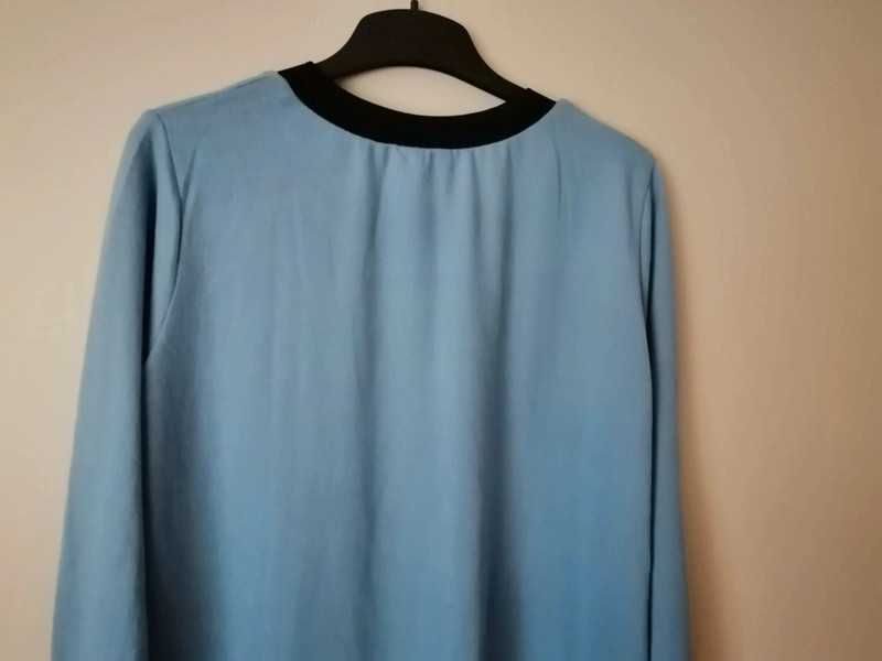 Nowa bluza damska L M 40 38 niebieska błękitna