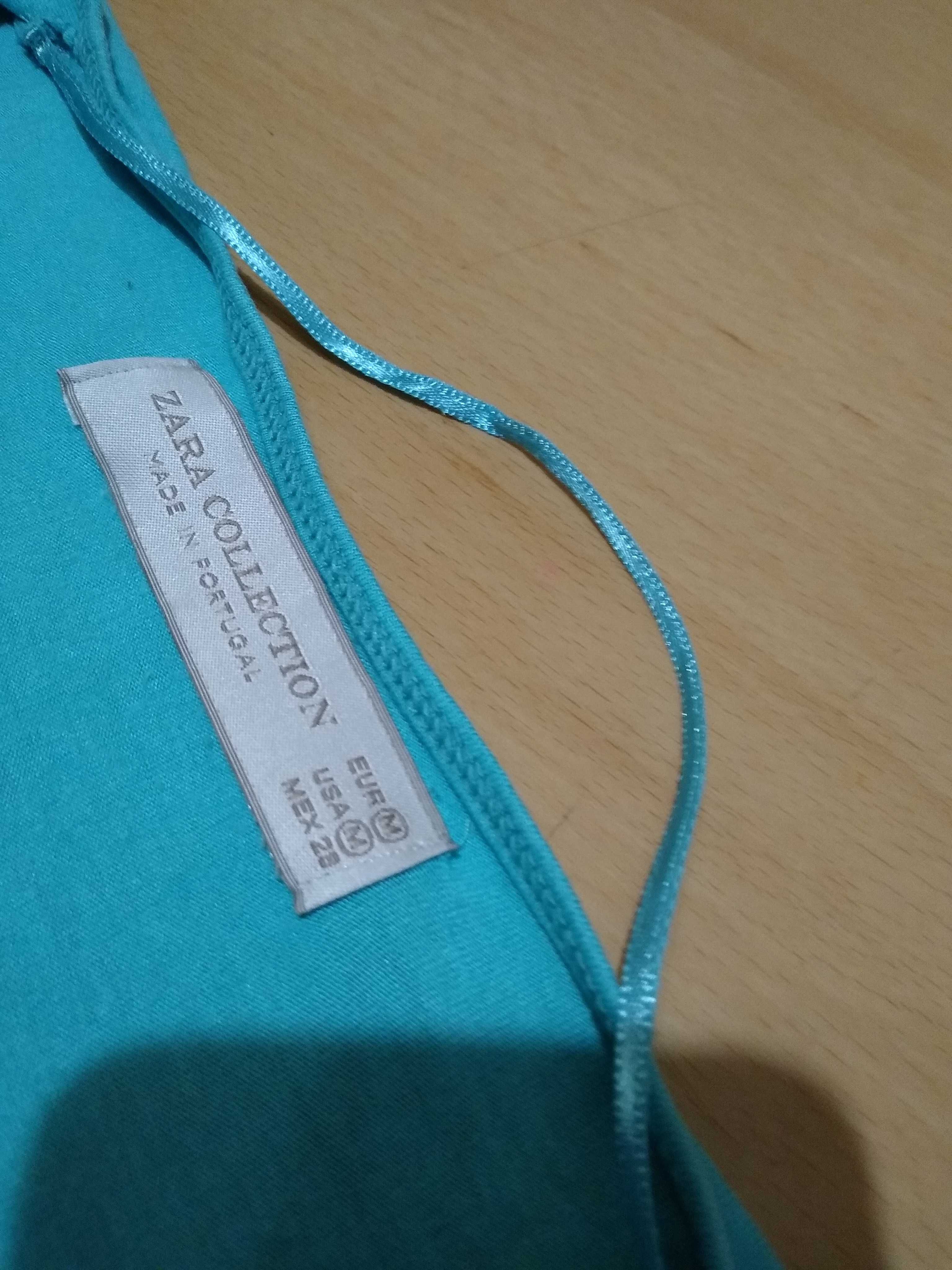 Bluzka bluzeczka T-shirt na krótki rękaw ZARA