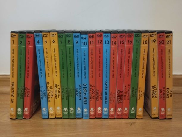 As Aventuras de Tintin - Coleção DVD