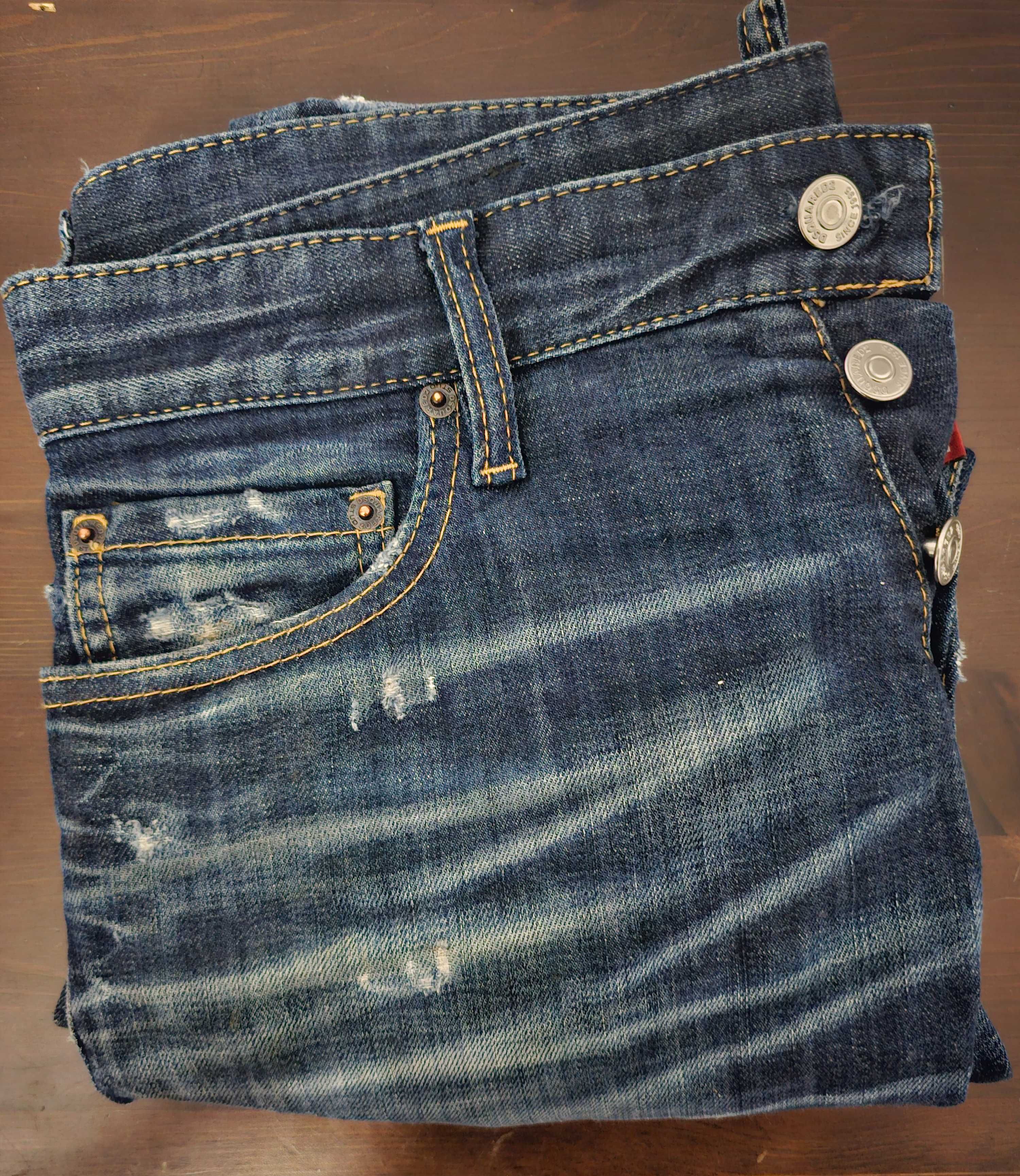 Dsquared2 Slim Jean 46 rozmiar M stan bdb Unikat!