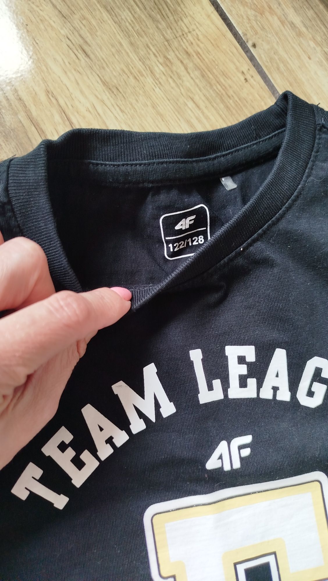 T-shirt i kolarki zestaw dla dziewczynki 128