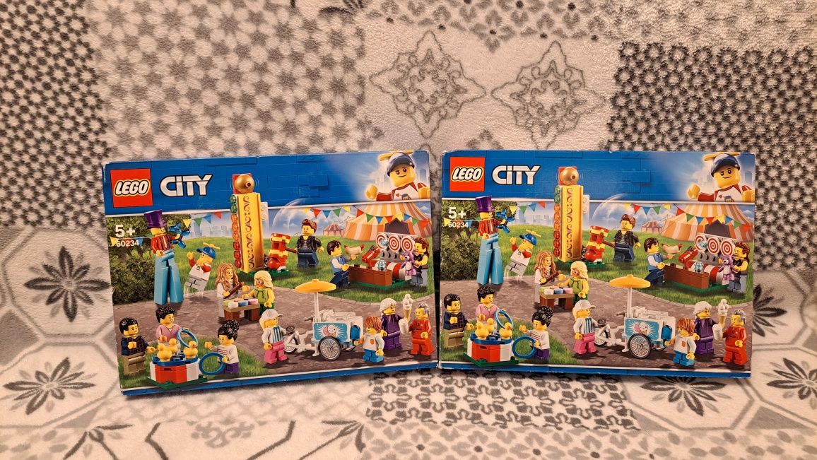 Nowe Klocki Lego City 5 + Wesołe Miasteczko Zestaw Minifigurki 60234