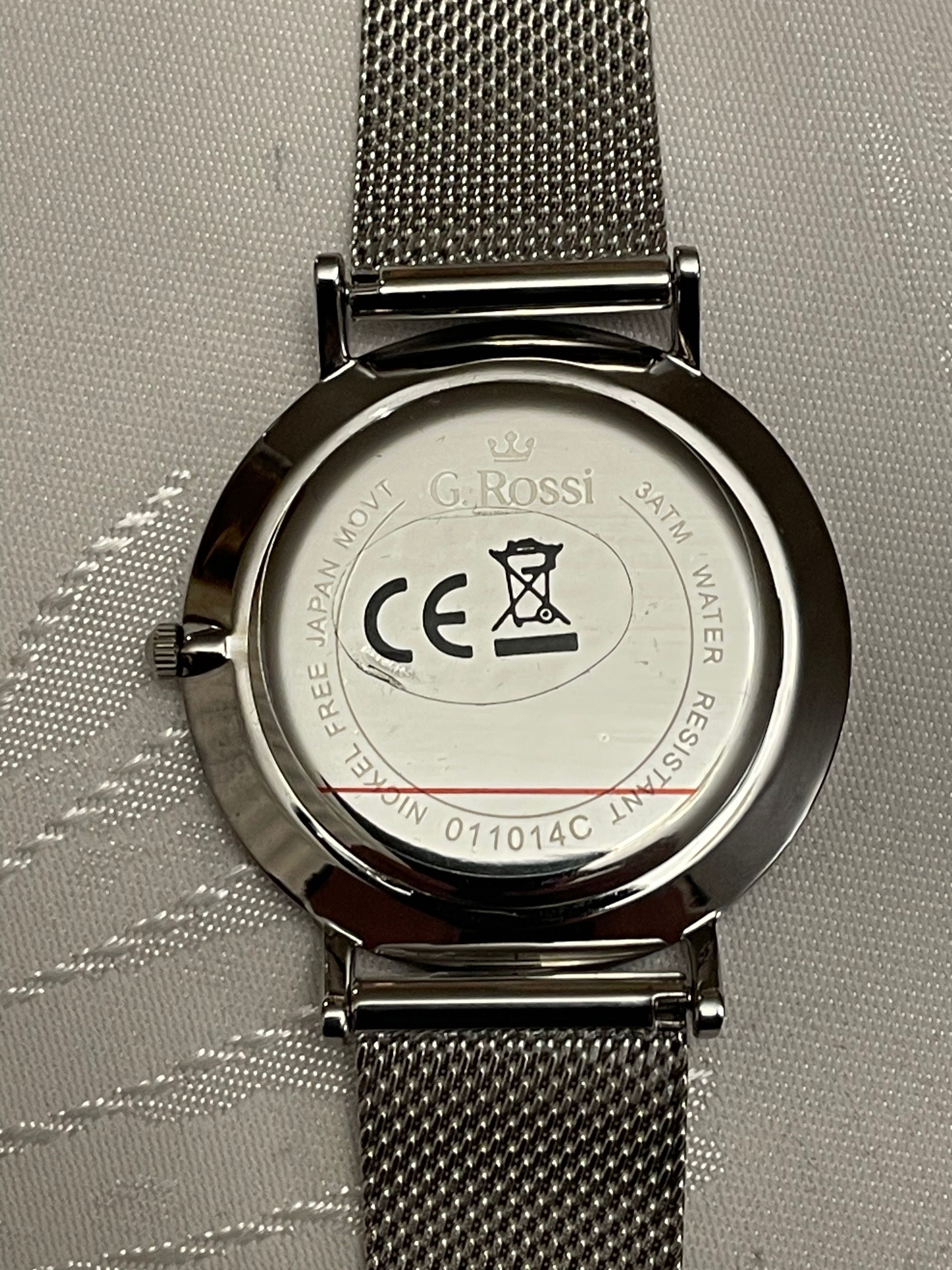 Nowy kwarcowy zegarek G. Rossi