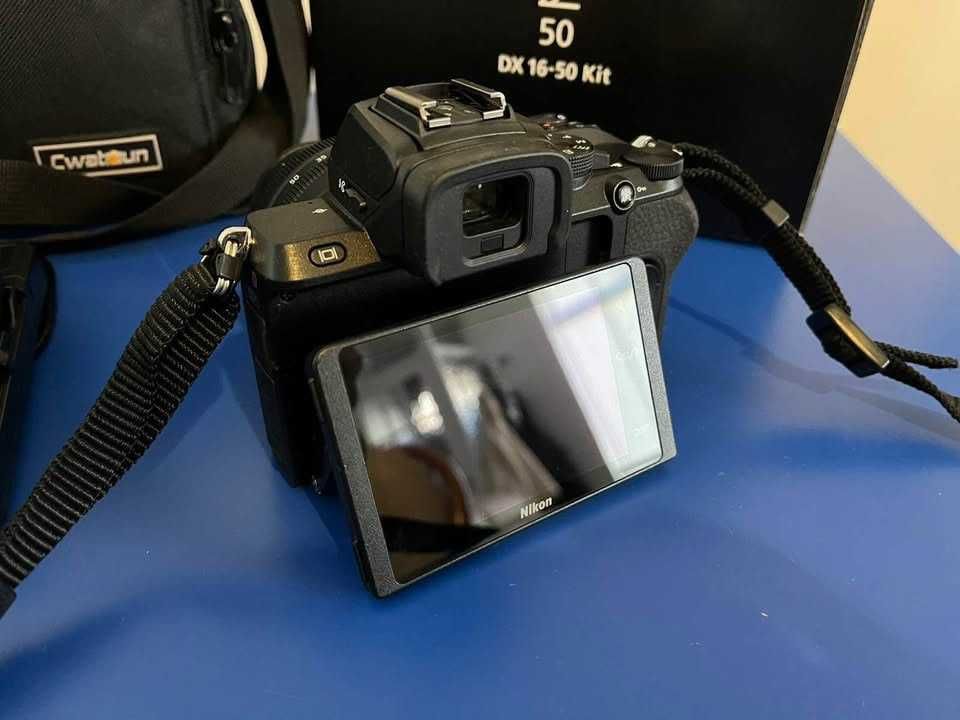 Nikon Z50 + obiektyw 16-50mm VR + akcesoria