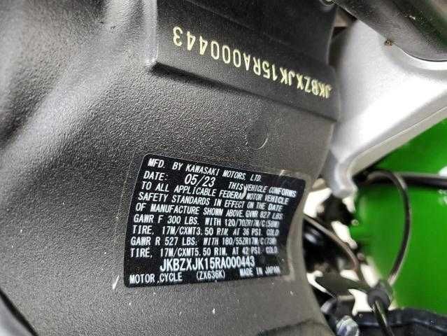 KAWASAKI ZX636 K 2024 кавасакі ніндзя