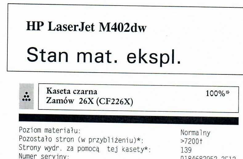 toner HP LaserJet Pro M402, MFP M426 CF226XC oryginalny 8.861 karetek