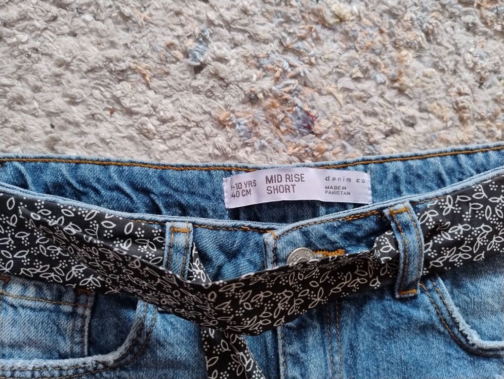 Spodenki/szorty Denim rozm. 140