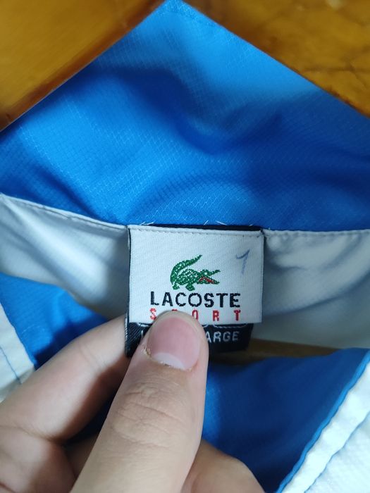 Біло-синя спортивка від бренду локост