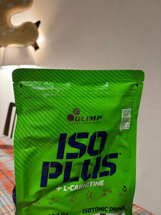 Olimp ISO PLUS napój (pomarańczowy) - folia zip 1,505kg