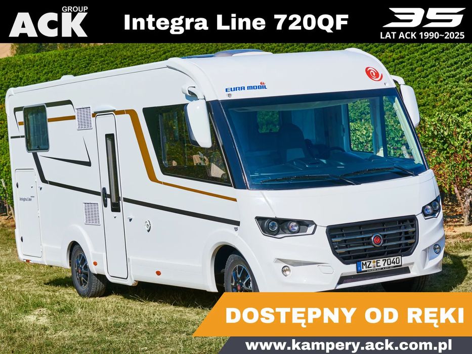 Eura Mobil Integra Line 720 QF  Fiat DUCATO Samochód Kempingowy Eura Mobil Integra Line 720 QF Kamper