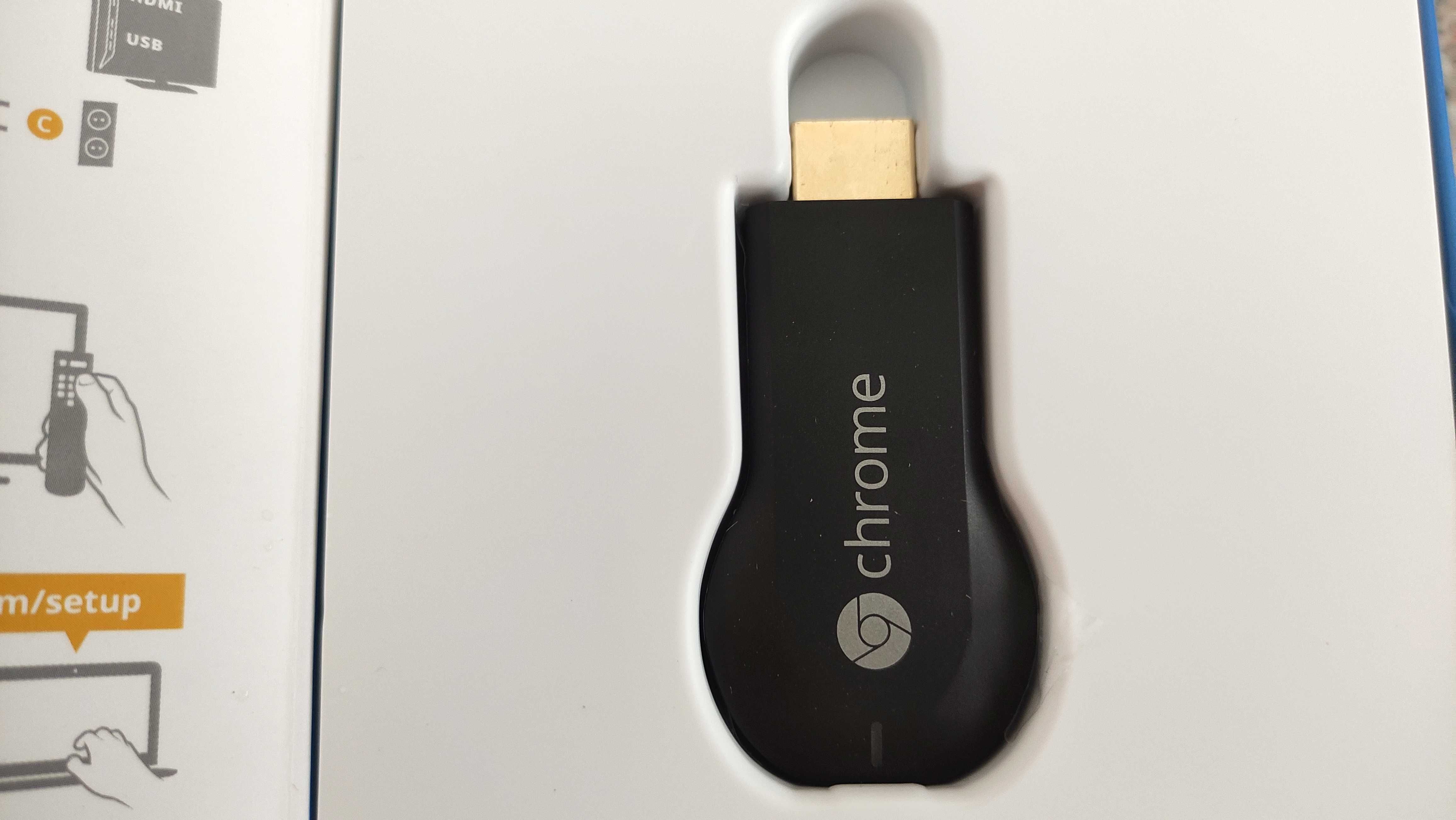 Google Chromecast 1 поколение - HDMI Адаптер, Медиастример/плеер