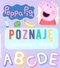 Świnka Peppa. Poznaję kolorowe litery - praca zbiorowa