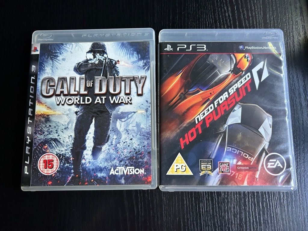 Call of Duty World at War + Need for Speed Hot Pursuit PS3