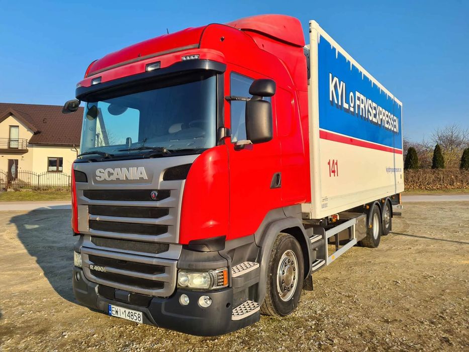 Scania R490  2016r Chłodnia 18 Carrier Winda