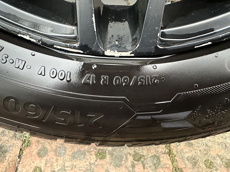 Диски R17 5x112  215/60/17 Tiguan зима