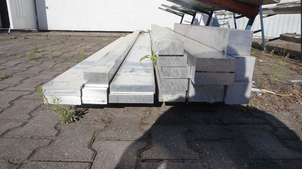 Płaskownik aluminiowy, aluminium 120x80mm gat. 2195