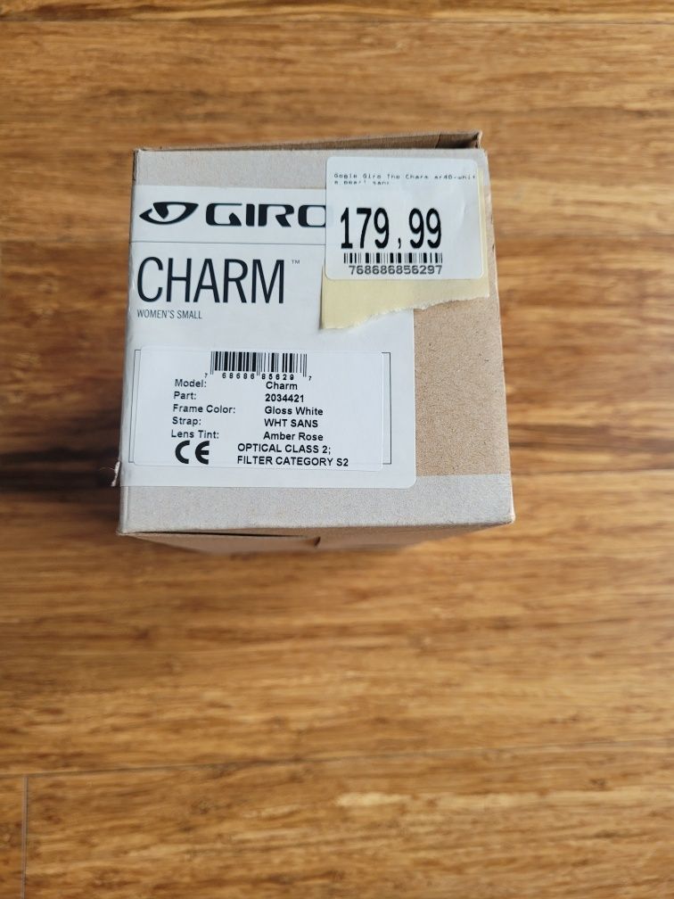 Gogle Giro Charm białe