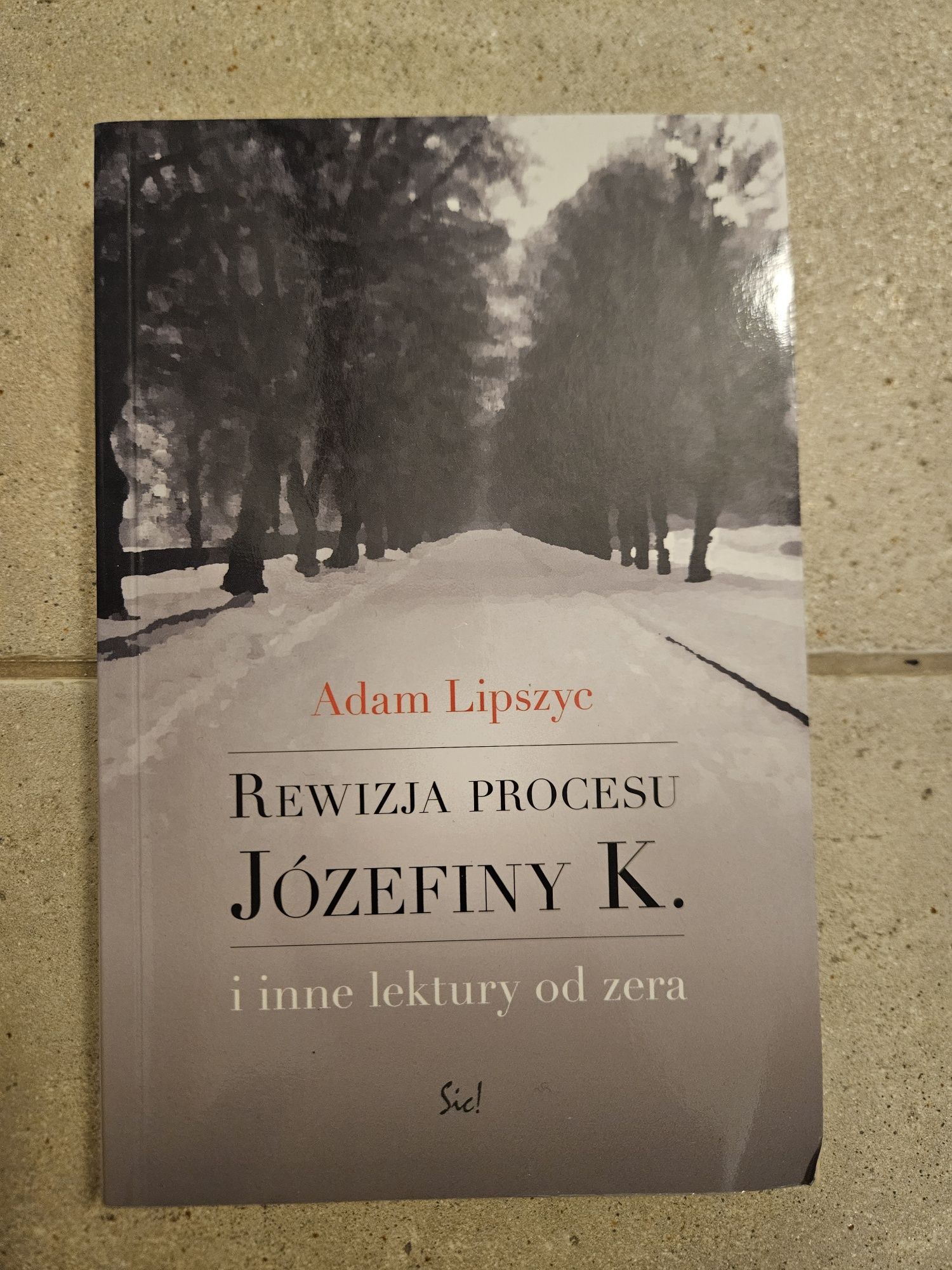 Adam Lipszyc Rewizja procesu Józefiny K. i inne lektory od zera