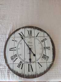 Zegar ścienny wiszący Paris 60cm drewno