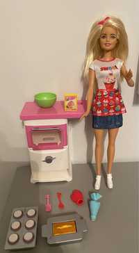 Lalka Barbie i domowe wypieki