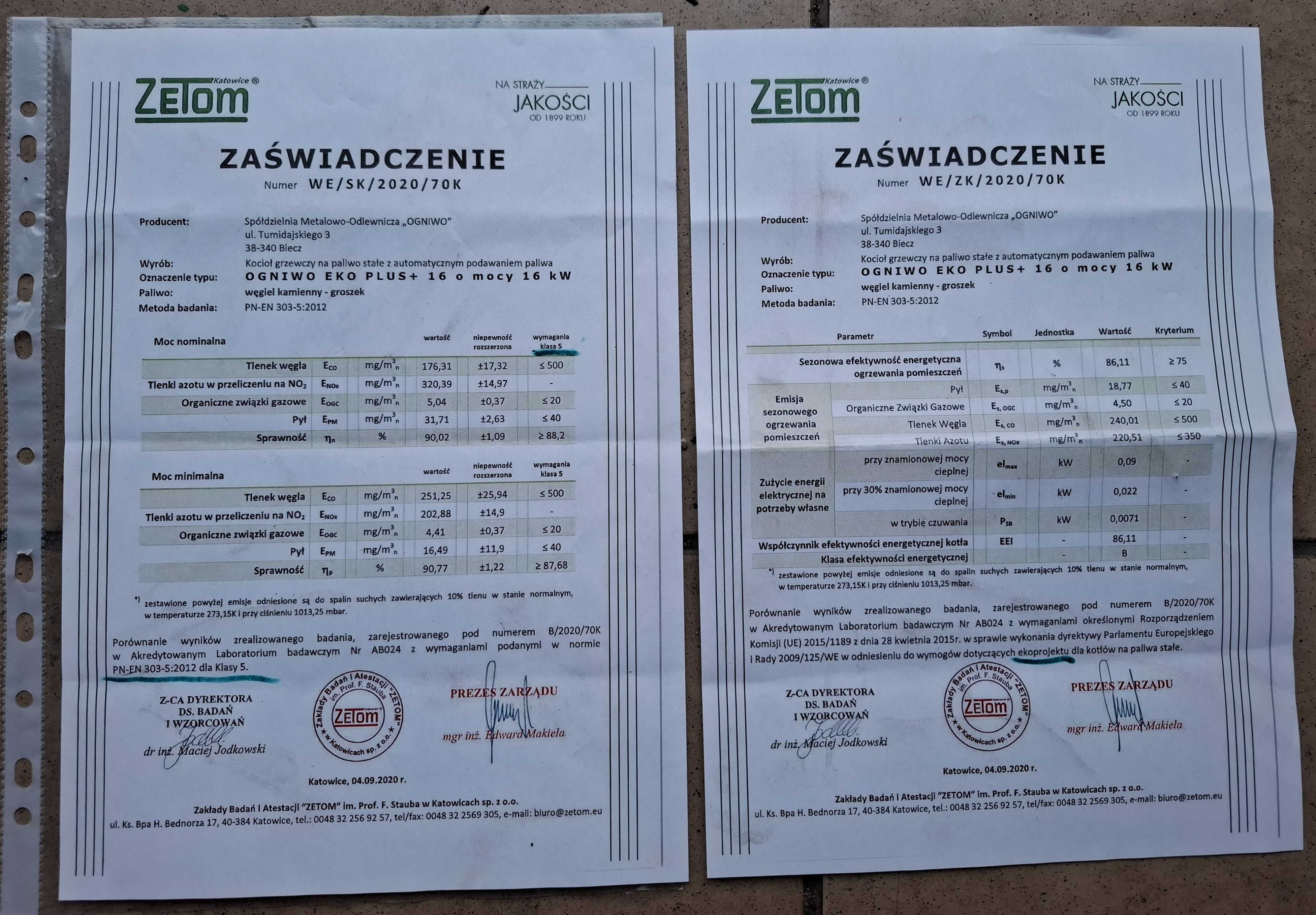 5kl piec CO 2018 Ogniwo EkoPlus+16 kW kocioł ekogroszek pelet podajnik