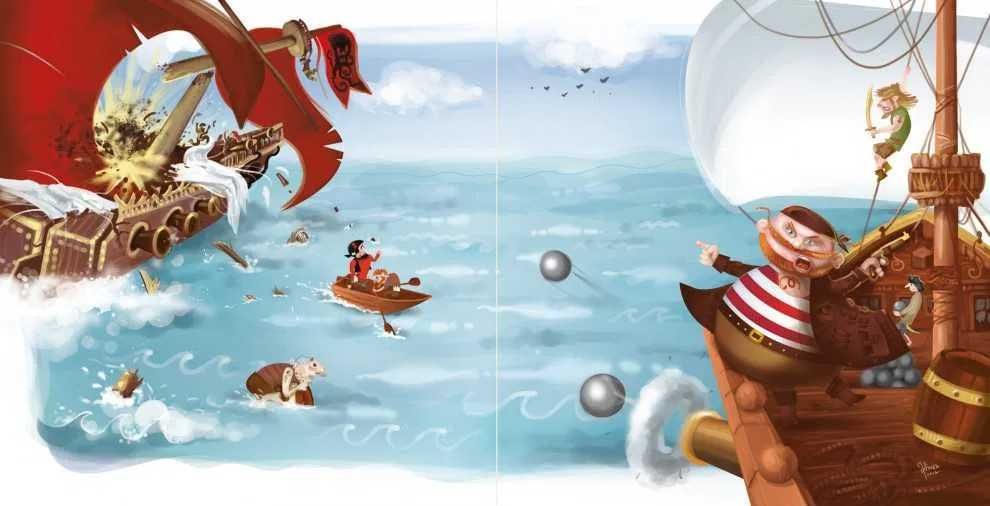 Książka dla dzieci - Opowieści Pirata Beczki - Nowa - od 5 do 13 lat