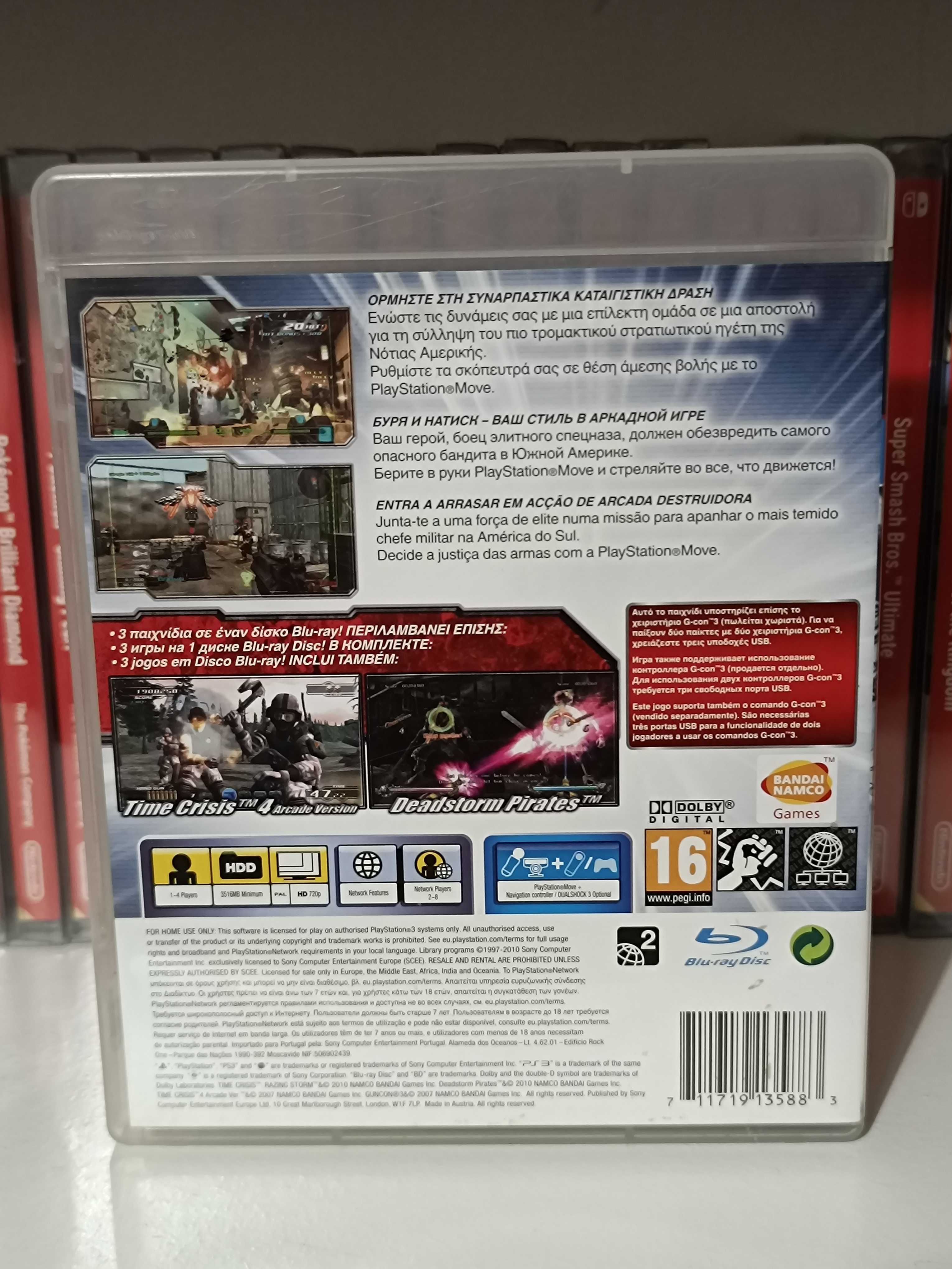PS3 Jogo Time Crisis Razing Storm