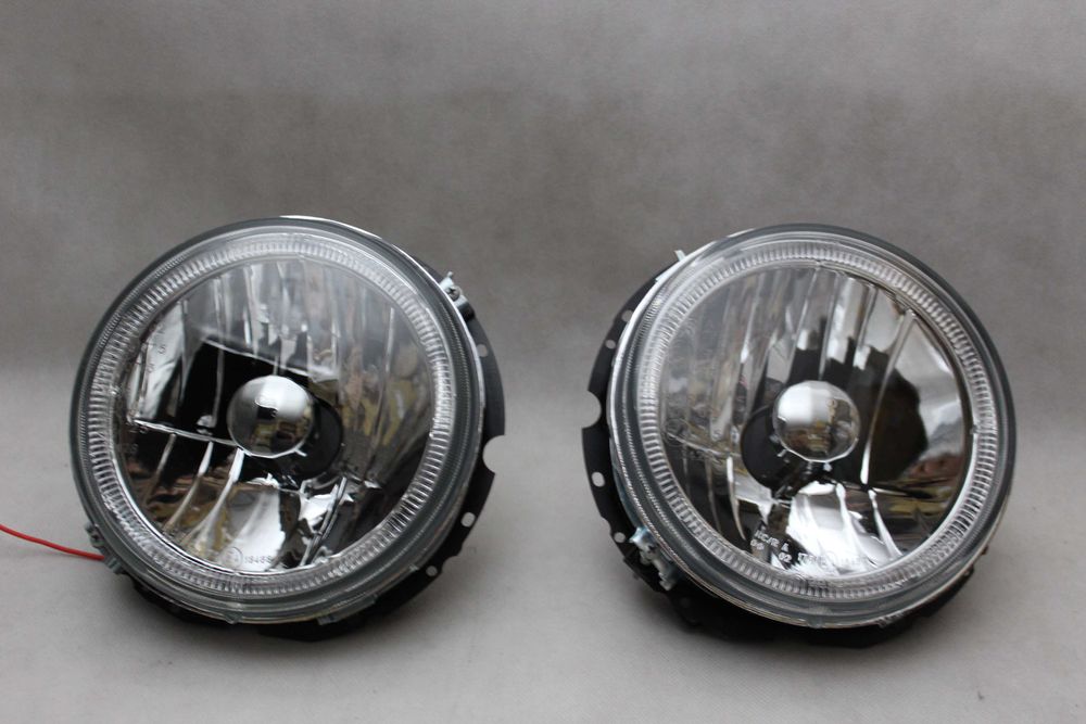 Lampy reflektory przednie przód VW GOLF 1 I 74-83 RINGI ANGEL EYES !