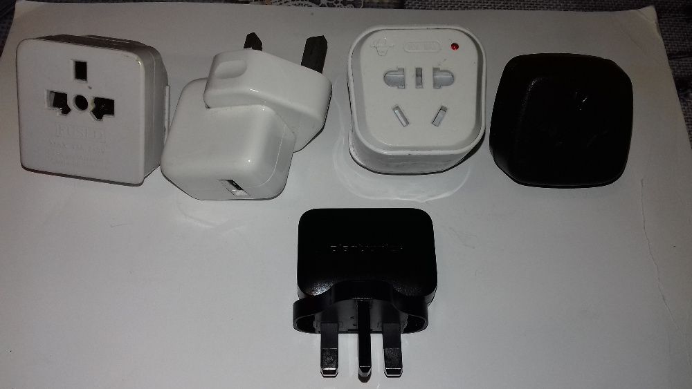 Angielskie ładowarki USB