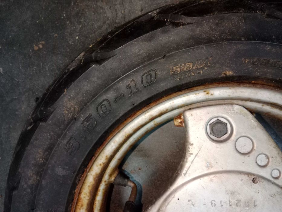 suzuki ue 125 ue125 felga tył koło tylne tylna opona